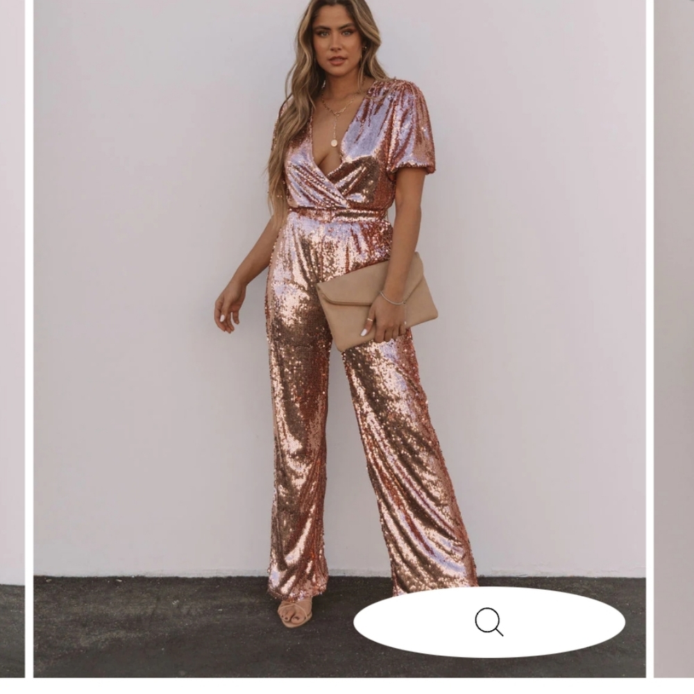 VICI Sequin Jumpsuit